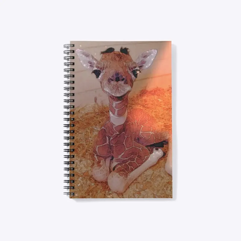 Baby Giraffe Notebook