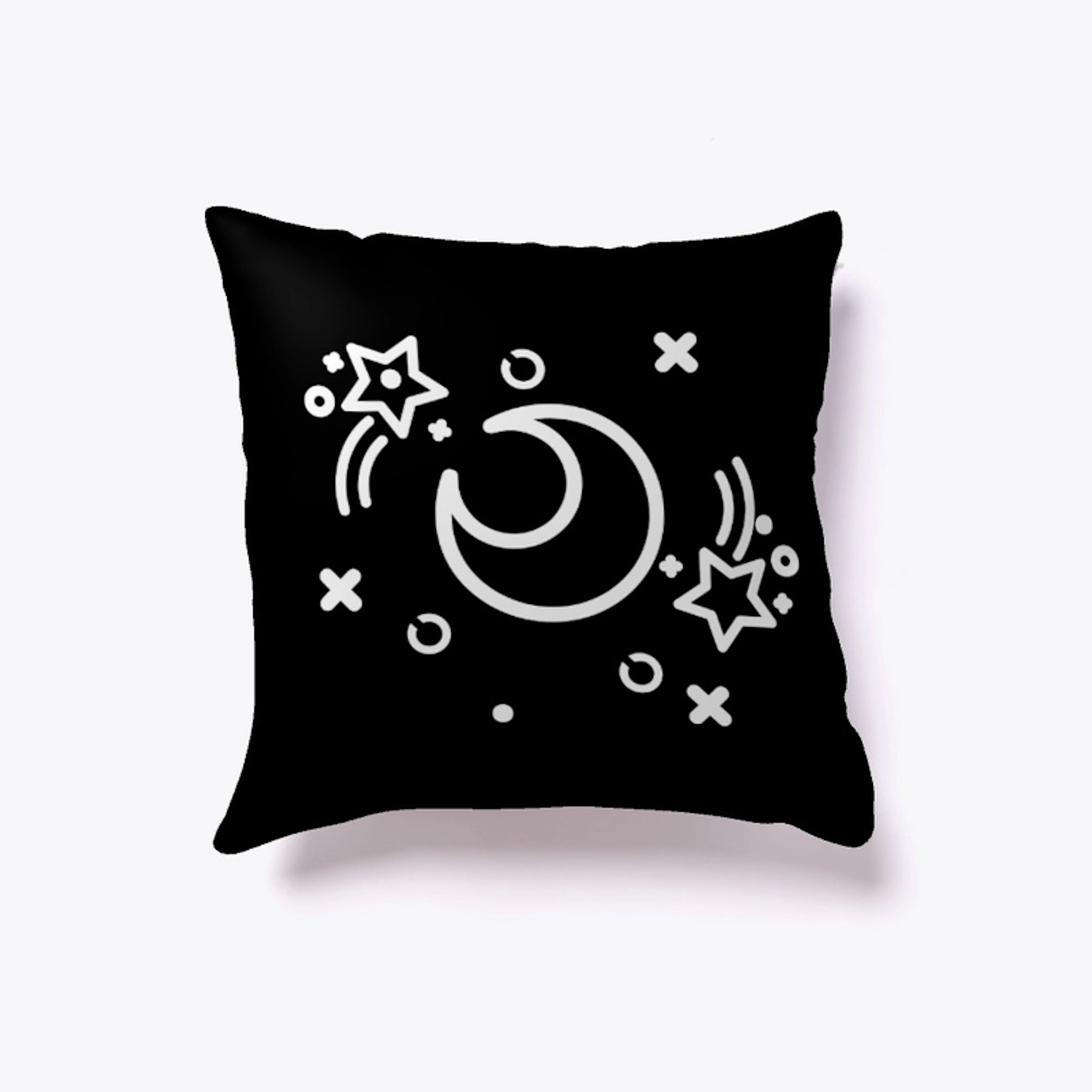 Moon and Stars Pillow