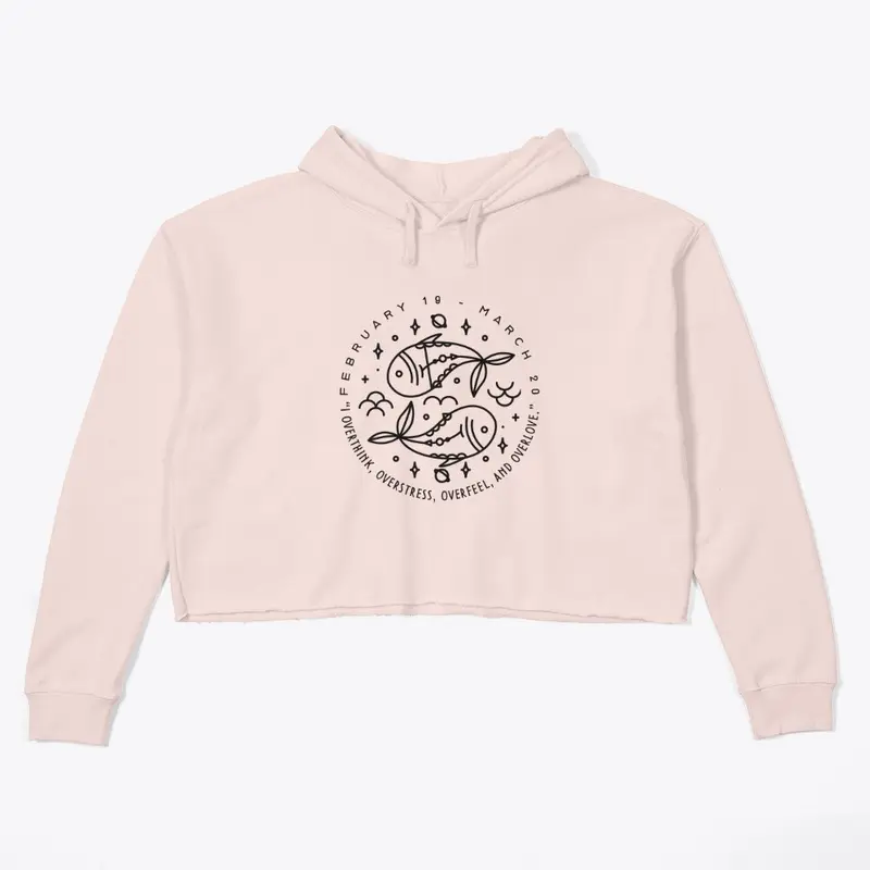 Pisces Crop Hoodie